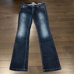 Guess Dark Wash Jeans Womens Size 30 Nicole Boot